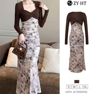 ZYHT Eravogue Womens Dresses Fishtail Dresses Vintage Dresses Formal Party Dresses Banquet Dresses Work Dresses Birthday Party Dresses 21444