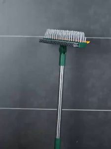 🚚SG Seller 🚚 3 in 1 Floor Brush Long Handle Bathroom Squeegee Brush with 180 Degree Swivel Head Window Cleaner Wiper Toilet Dust Mop
