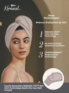 KRRAMEL | Super Absorbent Quick-Drying Hat