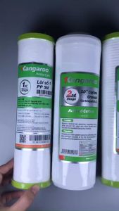 Combo lõi lọc thô Kangaroo (Bộ lõi 123 + lõi số 1) - HÀNG CHÍNH HÃNG