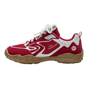Warrior | Spring New Red Breathable Mesh Retro Casual Sneakers