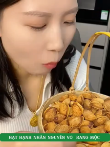 500G hạnh nhân rang mộc vỏ mỏng [M4-125]