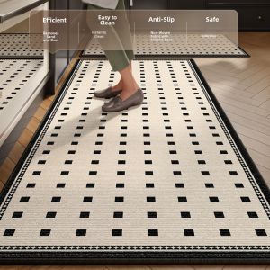XINGLIANXIN | Anti-slip Anti-oil Easy to Clean Waterproof Stain Resistant Kitchen Mat