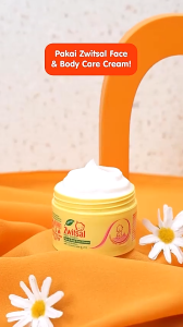 Zwitsal Baby Face & Body Cream 50gr - Melembabkan dan Menjaga Skin Barrirer Anak