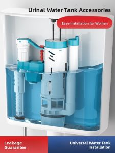 TAOSHI | Wall-Mounted Toilet Bowl and Flush Tank Accessories Inlet Valve Drain Valve Set