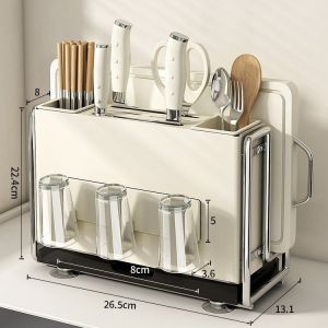 Multifunctional Wall-mounted Kitchen Storage Rack