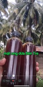 Mật ong nguyên chất từ dừa mật ong thật sản phẩm ocop mật ong dừa Bến Tre