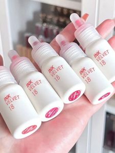 Film Forming ~ Cotton Candy Small Feeding Bottle Water Light Ins Mirror Lip Lacquer White Daily Student Party Fake Plain Face Non-Mainstream Style