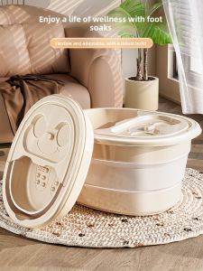 MEIZHUFU | Thermal Massaging Portable Foot Soak Tub