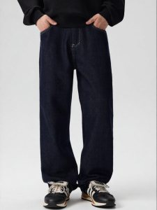 Wood soon | Fashionable Versatile Loose Casual American Retro Jeans