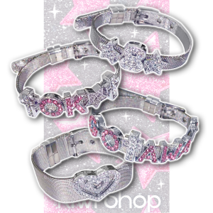 Silver Flash Powder Diamond Metal Bracelet Trendy Girl Subculture Early Taste Atmosphere Retro Cool Punk Small Crowd Fashion