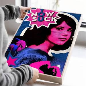 T-Tv G-Girl Band Vintage Poster Giấy Dán Trắng Miếng Dán Cho DIY Phòng Thanh Cafe Trang Trí Treo Tường Phong Cách Hiện Đại Unframed Giấy Nghệ Thuật Thủ Công