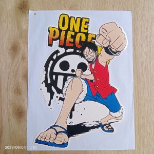 stiker vynil one piece Sticker anime lutfy one piece