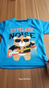 Baju Kaos Distro Anak Laki Laki Karakter Beruang Keren Import 1 - 10 Tahun - Hypelane Kids - DTF