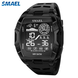 SMAEL | SMAEL Men Sports Quartz Watch Dual Display LED Electronic Digital Man Wristwatches Waterproof Military Watch Relogios Masculino