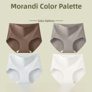 Miiow | Antibacterial Ice Silk Pure Cotton Triangle Underwear Womens Seamless Summer Thin New Style Comfortable Breathable Panties