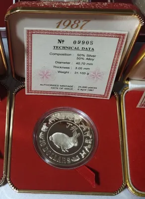 Singapore Mint First Series Zodiac Silver Proof Coins