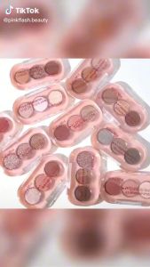 PINKFLASH 3 Shades Eyeshadow Palette Giltter High Pigment