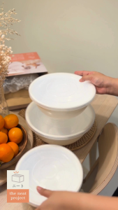 Shiro Round White Plain Bowl