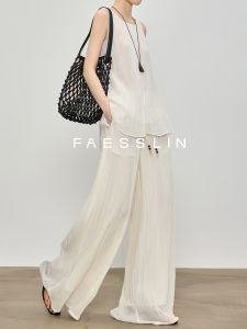 Body Proportions Lengthening Womens Summer Wide Leg Pants
