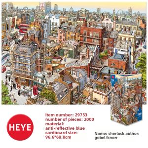 HEYE | Port Town and Sherlock Holmes Theme Puzzle for Adults