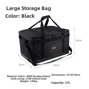 HIKEMAN | Outdoor Storage Organizer For Camping Tools Dinnerware And Kitchenware