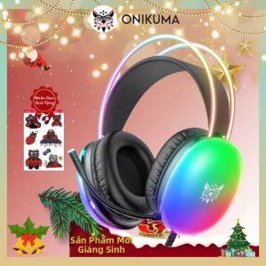 ONIKUMA | Tai Nghe Chơi Game ONIKUMA X25 RGB Tai Nghe Có Dây Động Có Mic Khử Tiếng Ồn Cho PC PS5 XBOX - Âm Thanh Động Hoàn Toàn