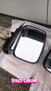 TOYOTA HIACE KDH200 2005-2024 SIDE MIRROR CHROME HIGH QUALITY HIACE ACCESSORIES