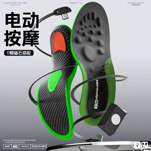 CCW 1 cặp 9 nam châm điện lót giày mát-xa đệm gan bàn chân miếng lót giày trị liệu từ tính lót