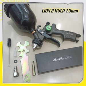 Spray Gun Auarita Lion 2 HVLP New Mode1.3mm Cup 600ml Original