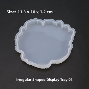 DIANLV | DIY Irregular Wavy Coaster and Display Stand Silicone Mold