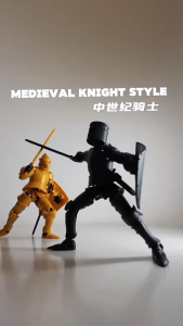 MEKANSM New Dummy 13 Action Figure Ksatria Romawi Medieval - Armor Detail / Sendi Gerak 360°/ Hadiah untuk Kolektor Mainan Unik