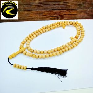 tasbih kayu kemuning gading 8mm S111