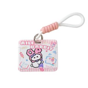 Stylish Cute Pet Student Photo Card ID Holder with Protective Cover and Lanyard SH507