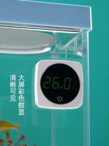 Yee Digital Submersible Fahrenheit Degrees Celsius LCD Thermometer Waterproof Gauge High-precision Fish Tank Aquarium Temperature Control