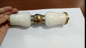 Bandul Batu Putih AS 3/4" ornamen hiasan tangga pagar