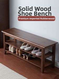 TINGXU | Scandinavian Shoe Bench with Storage Function