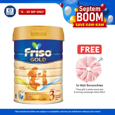 (New) Friso Gold Step 3 Children’s Milk Formula 900g | For Age 1-3 Years Old