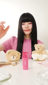 ( พร้อมส่ง ) Starbucks x Amuse Bearista Scrunchie Keychain พวงกุญแจตุ๊กตาหมี พร้อมยางรัดผมในตัว