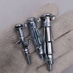 20Pcs M4 Hollow Wall Metal Anchor For Drywall Cavity Plug Dowel