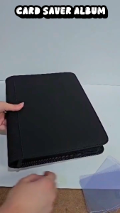 【Morgan Games】[Ready Stock] Card Saver Album Binder | Fit Card Saver | English Pokémon Booster Pack