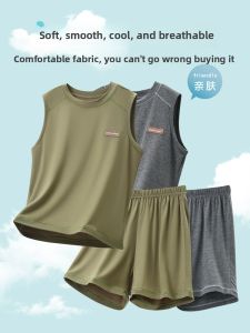 LB.BEAR | Summer Lightweight Modal Boys Sleepwear Set