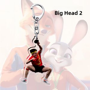 Acrylic Combination Charms for Bags And Backpacks Keychain Accessories Featuring Sun Yingsha And Wang Chuxin Celebrities