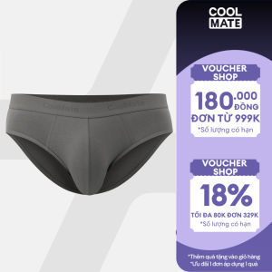 Quần lót tam giác nam Brief Cotton co giãn mềm mại thấm hút Coolmate
