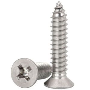 LANGSIMING | 304 Stainless Steel Countersunk Flat Head Self-Tapping Screws