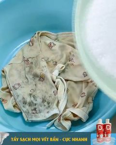 [Tặng Vòi Xịt] Chai Tẩy Trắng Quần Áo D-White Tẩy Mốc Ố Vàng Không Phai Màu Vải - Chính Hãng Đánh Bay Mọi Vết Bẩn