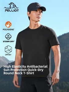 PELLIOT | Moisture Wicking Antibacterial Sunscreen Quick-Dry T-Shirt