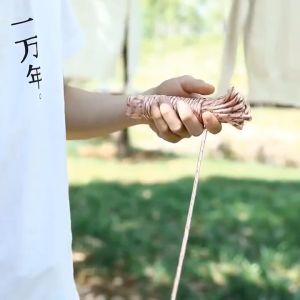 TJS Tali Jemuran Baju Nylon 10m Anti Slip Ikat Tambang Kemah Camping Nilon 10 Meter Clothesline Kuat PR004