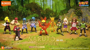 [NEW] BLOKEES Naruto Galaxy Version GV01-04 Blind Box Action Figures Kids Toys