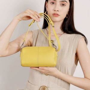 BeeGreen กระเป๋ากระเป๋าสะพายหนังใบเล็กแฟชั่นผู้หญิงกระเป๋าลำลองใส่โทรศัพท์มือถือ